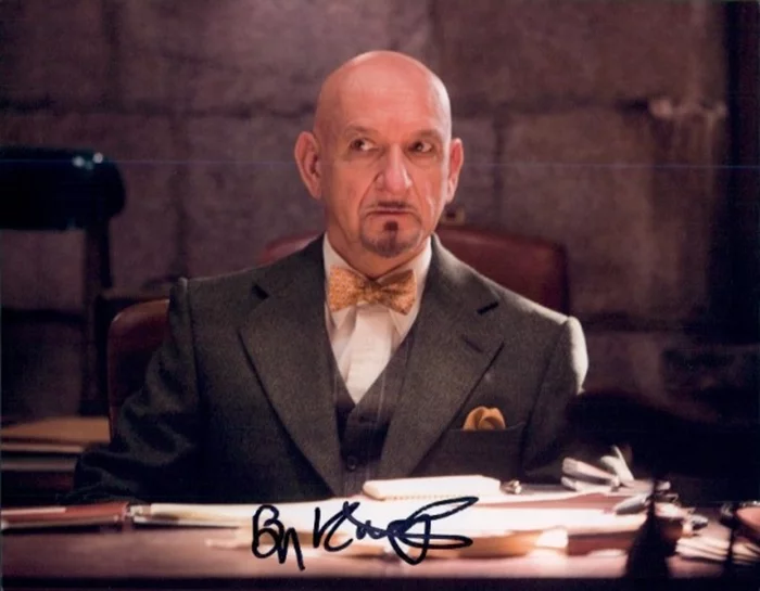 Ben Kingsley autograph