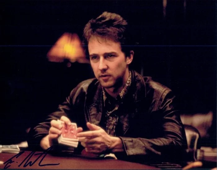 Edward Norton autograph