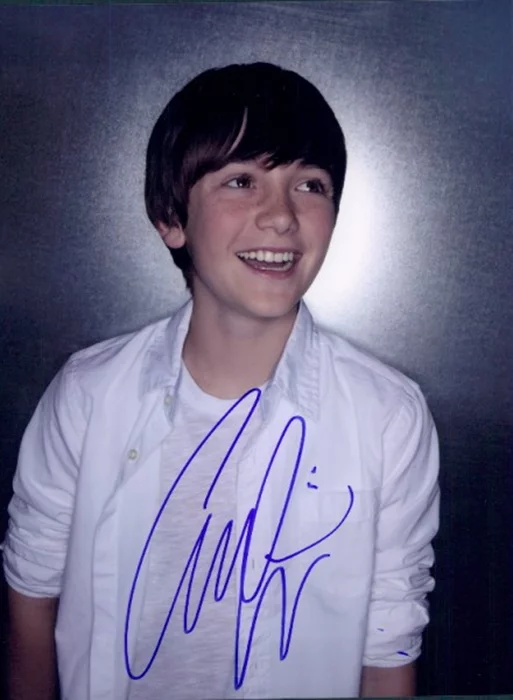 Greyson Chance autograph