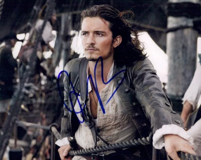 Orlando Bloom autograph