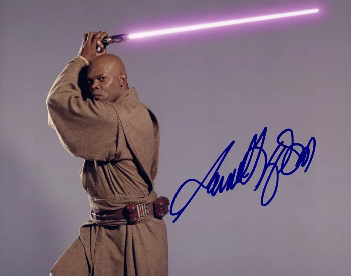 Samuel L. Jackson autograph