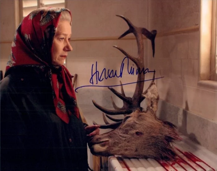 Helen Mirren autograph