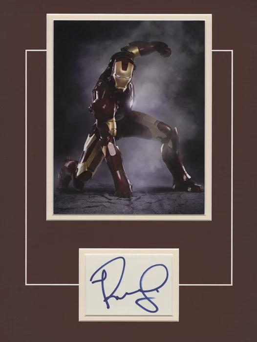 Iron Man autograph