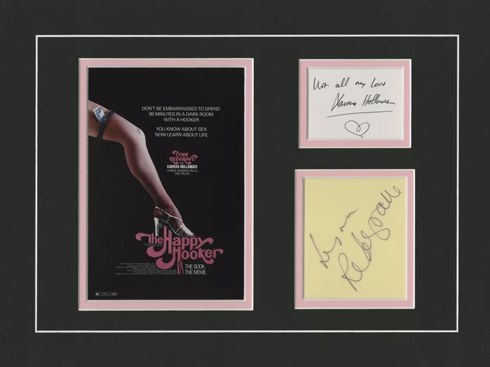 The Happy Hooker autograph