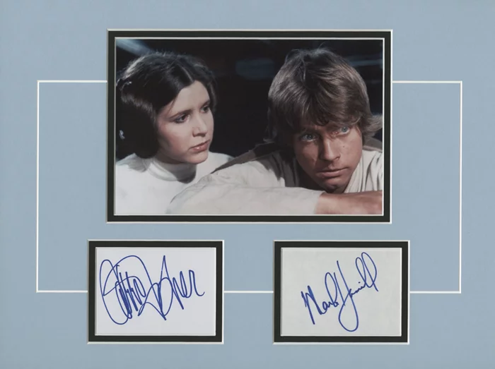 Star Wars: Episode IV - A New Hope autograph