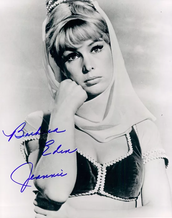 Barbara Eden autograph