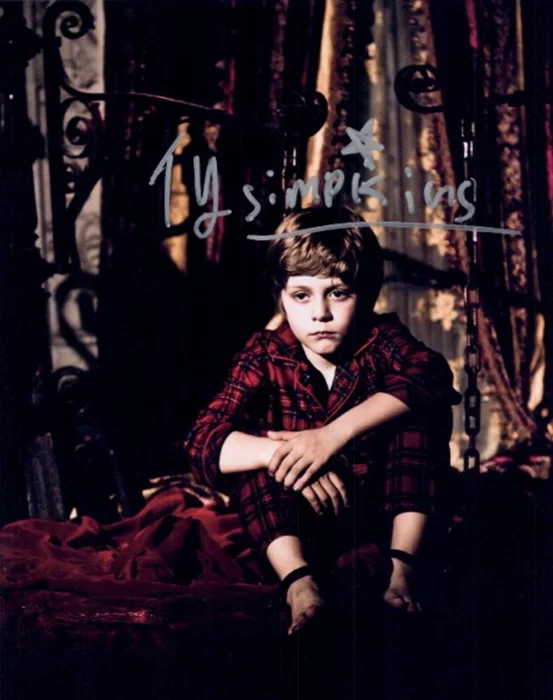 Ty Simpkins autograph