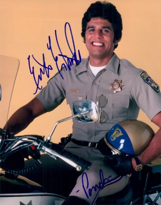 Erik Estrada autograph