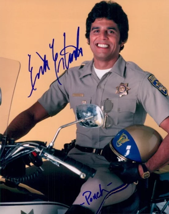Erik Estrada autograph