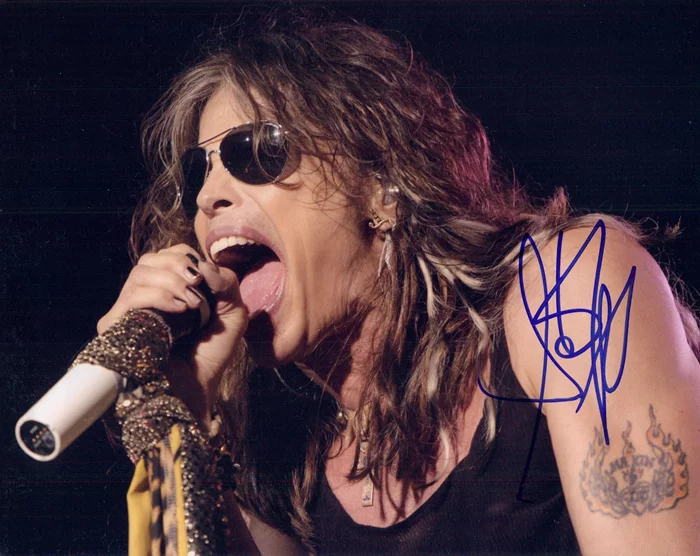 Steven Tyler autograph