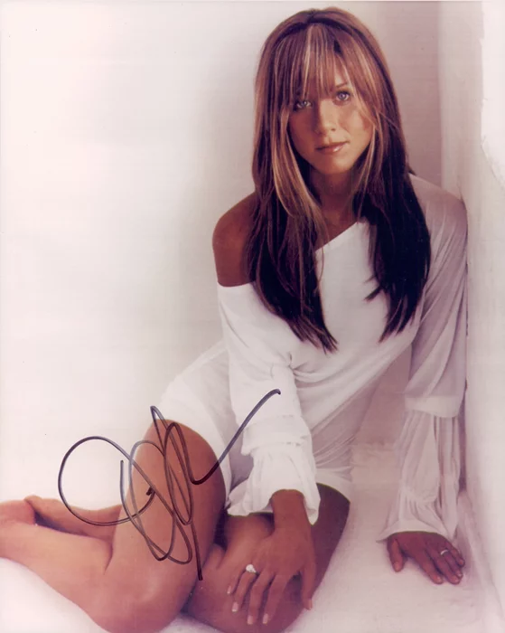 Jennifer Aniston autograph