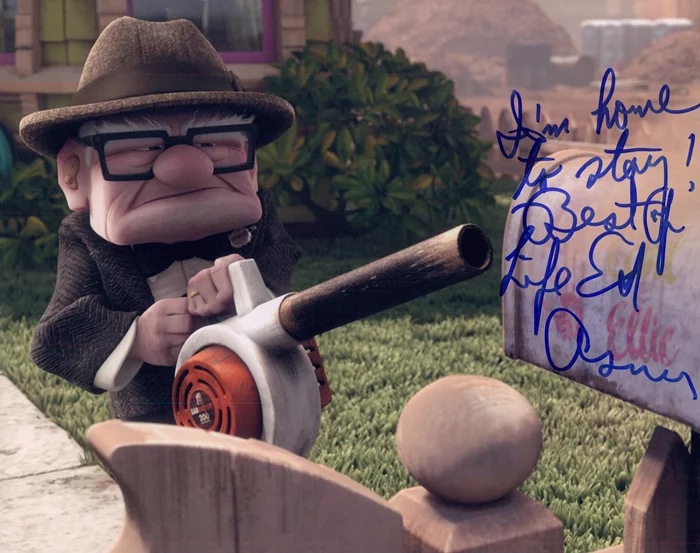 Ed Asner autograph