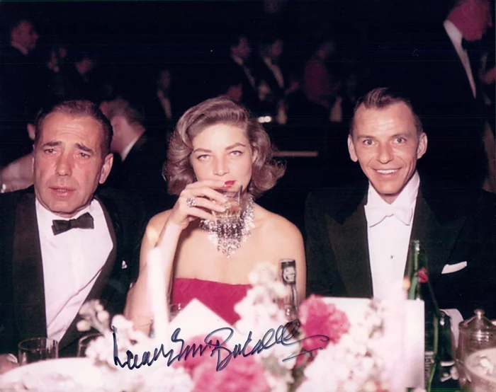 Lauren Bacall autograph