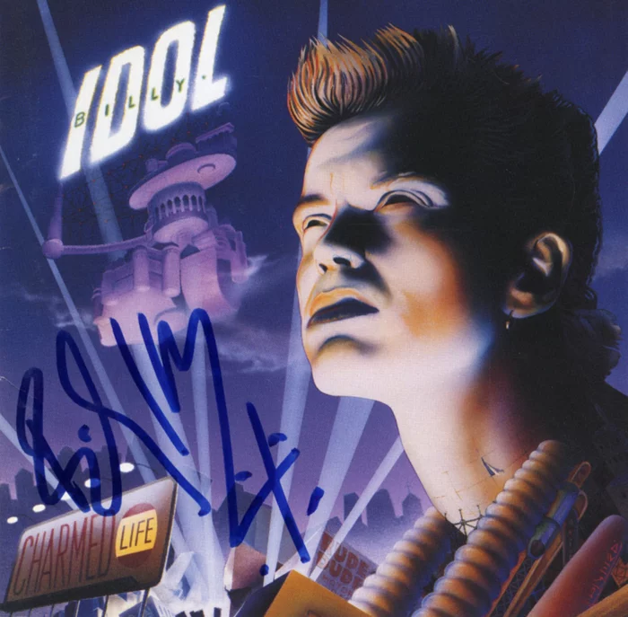 Billy Idol autograph