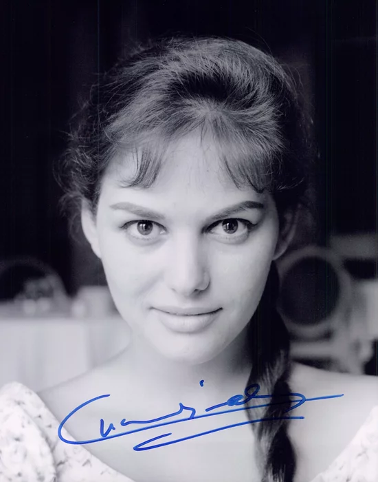 Claudia Cardinale autograph