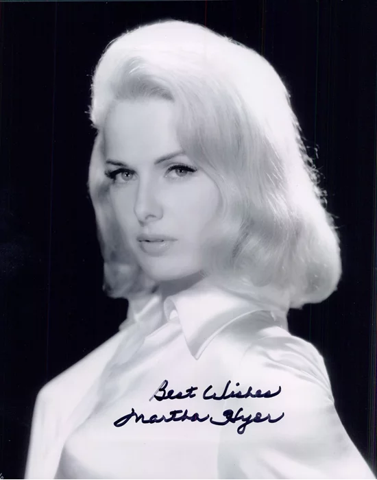 Martha Hyer autograph