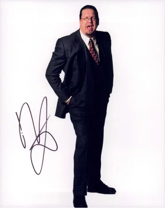 Penn Jillette autograph