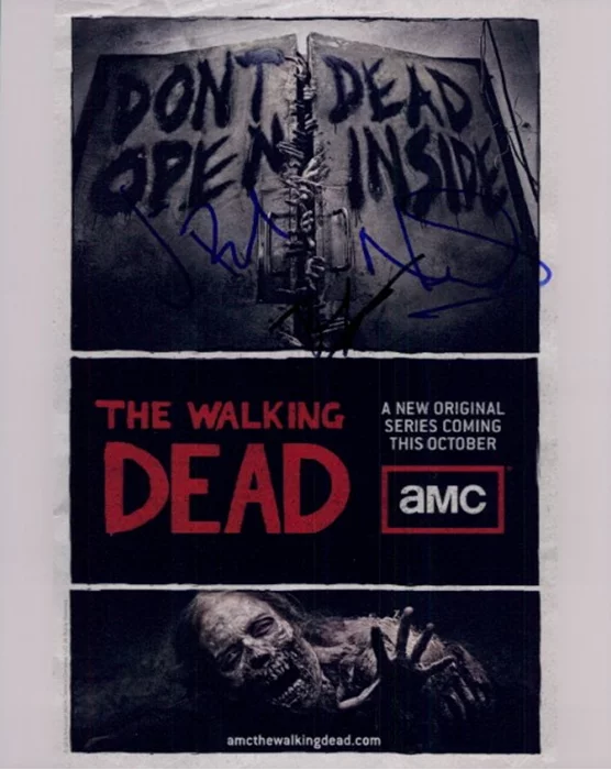 The Walking Dead autograph