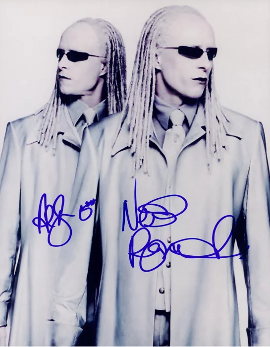 Matrix Reloaded autograph