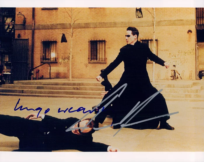The Matrix autograph