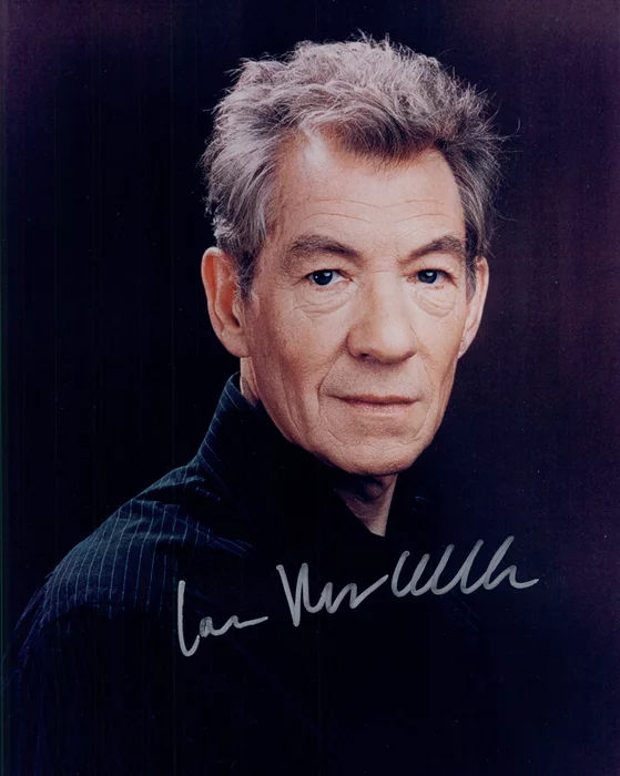 Ian McKellen autograph