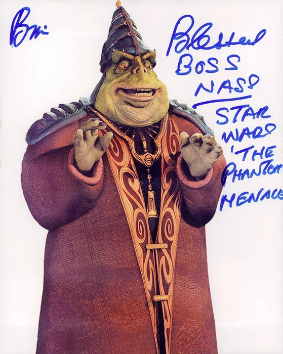 Brian Blessed autograph