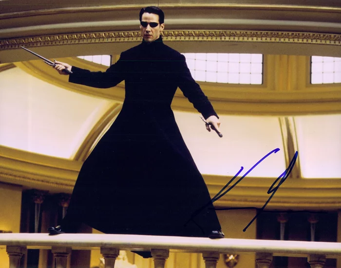 Keanu Reeves autograph
