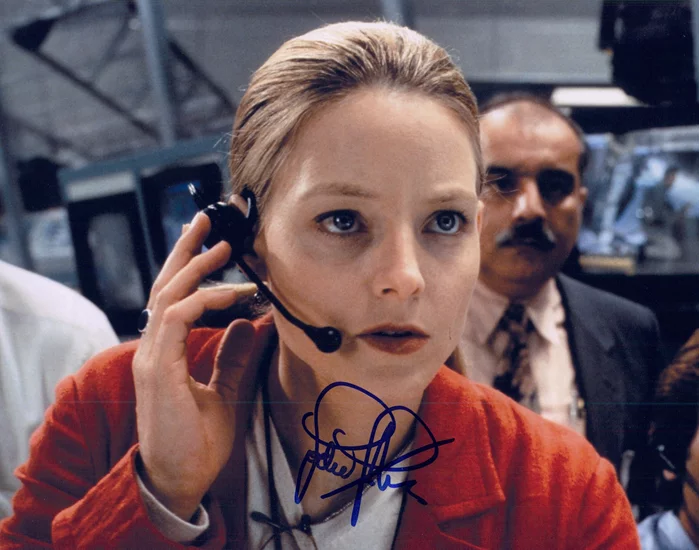 Jodie Foster autograph