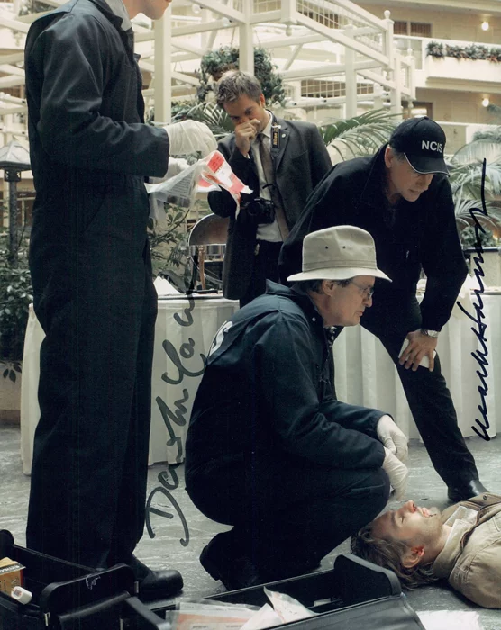 Navy NCIS autograph