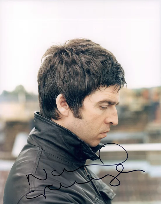 Noel Gallagher autograph