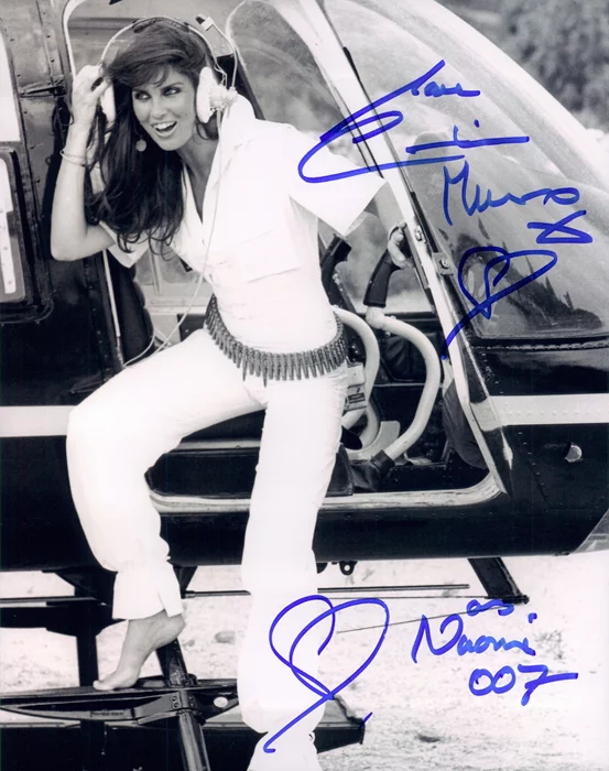 Caroline Munro autograph