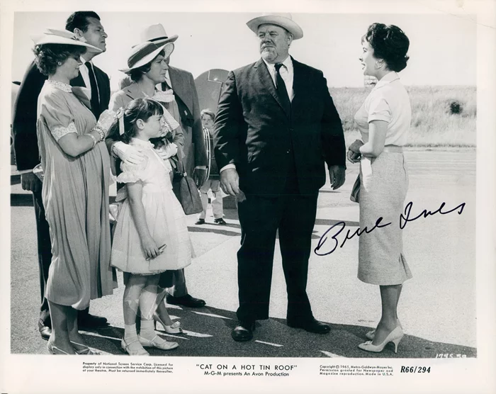 Burl Ives autograph