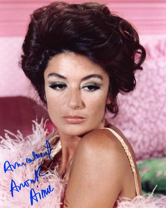 Anouk Aimee autograph