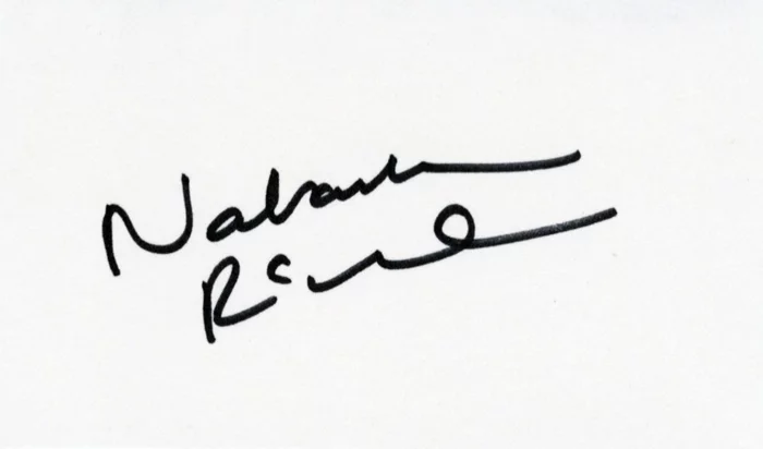 Natasha Richardson autograph