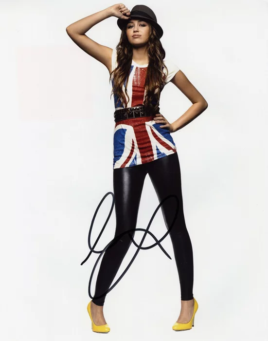 Miley Cyrus autograph