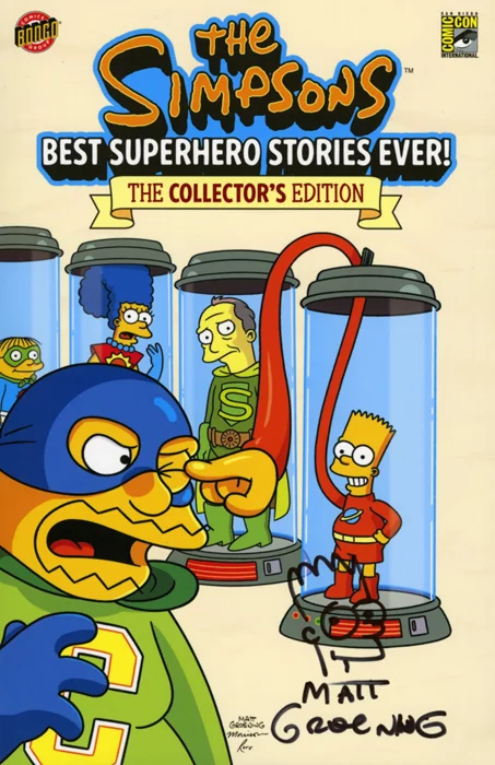 Matt Groening autograph