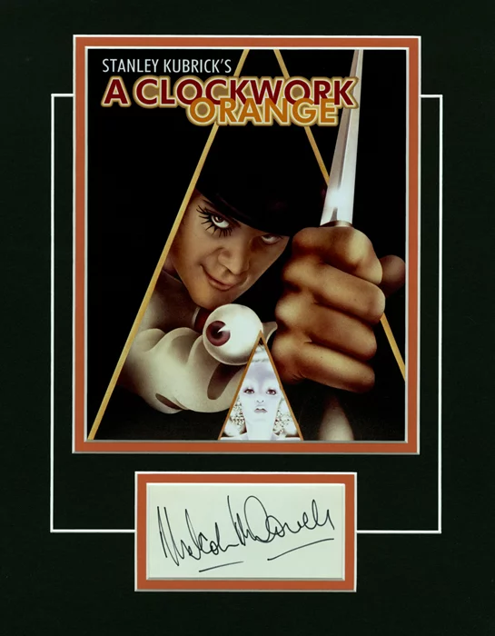 A Clockwork Orange autograph