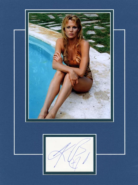 Kim Basinger autograph