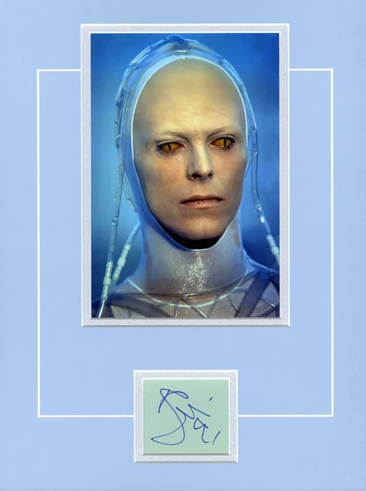 David Bowie autograph