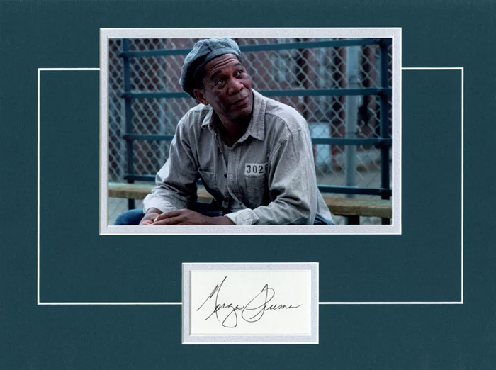 Morgan Freeman autograph