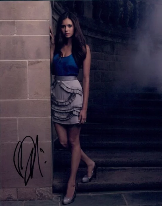 Nina Dobrev autograph