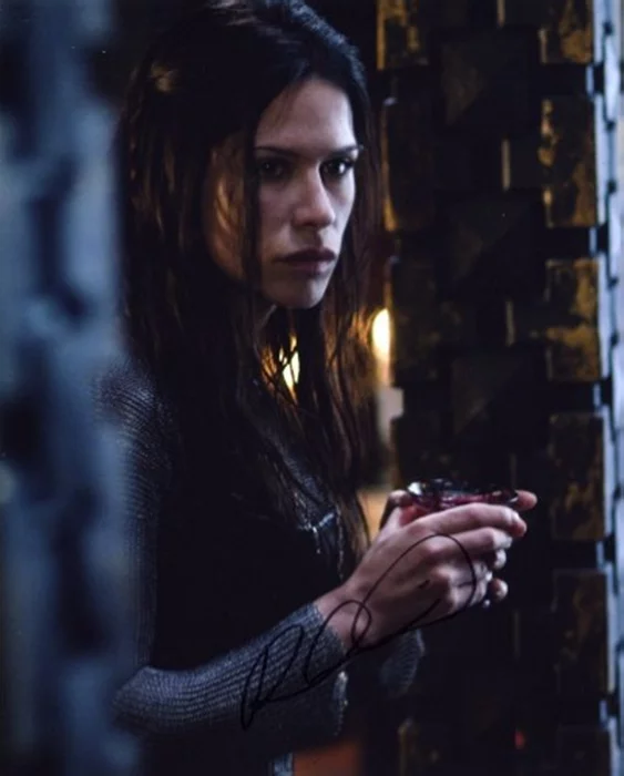 Rhona Mitra autograph