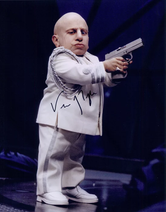 Verne Troyer autograph