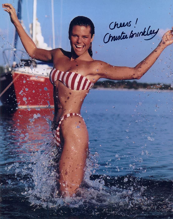 Christie Brinkley autograph