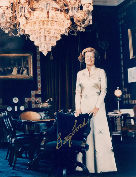 Betty Ford autograph