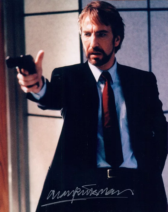 Alan Rickman autograph