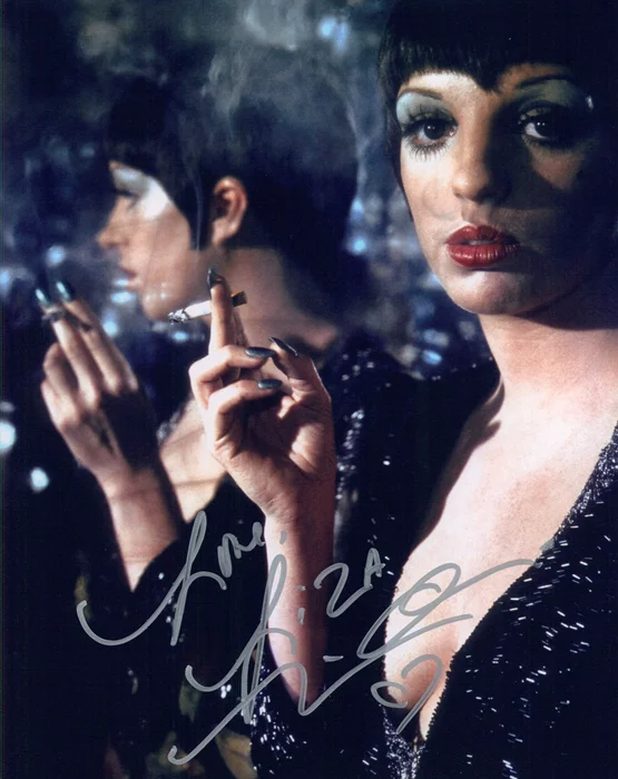 Liza Minnelli autograph