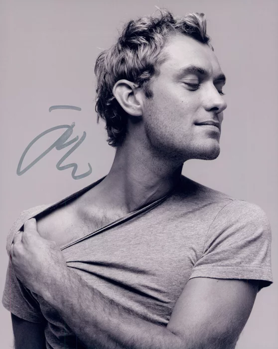 Jude Law autograph