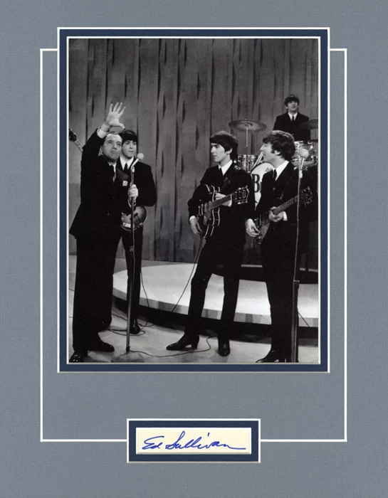 Ed Sullivan autograph