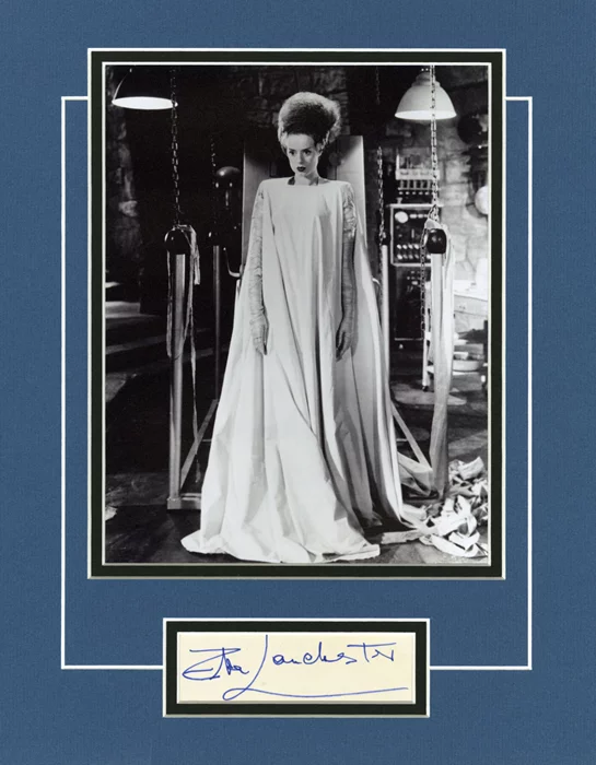 The Bride of Frankenstein autograph